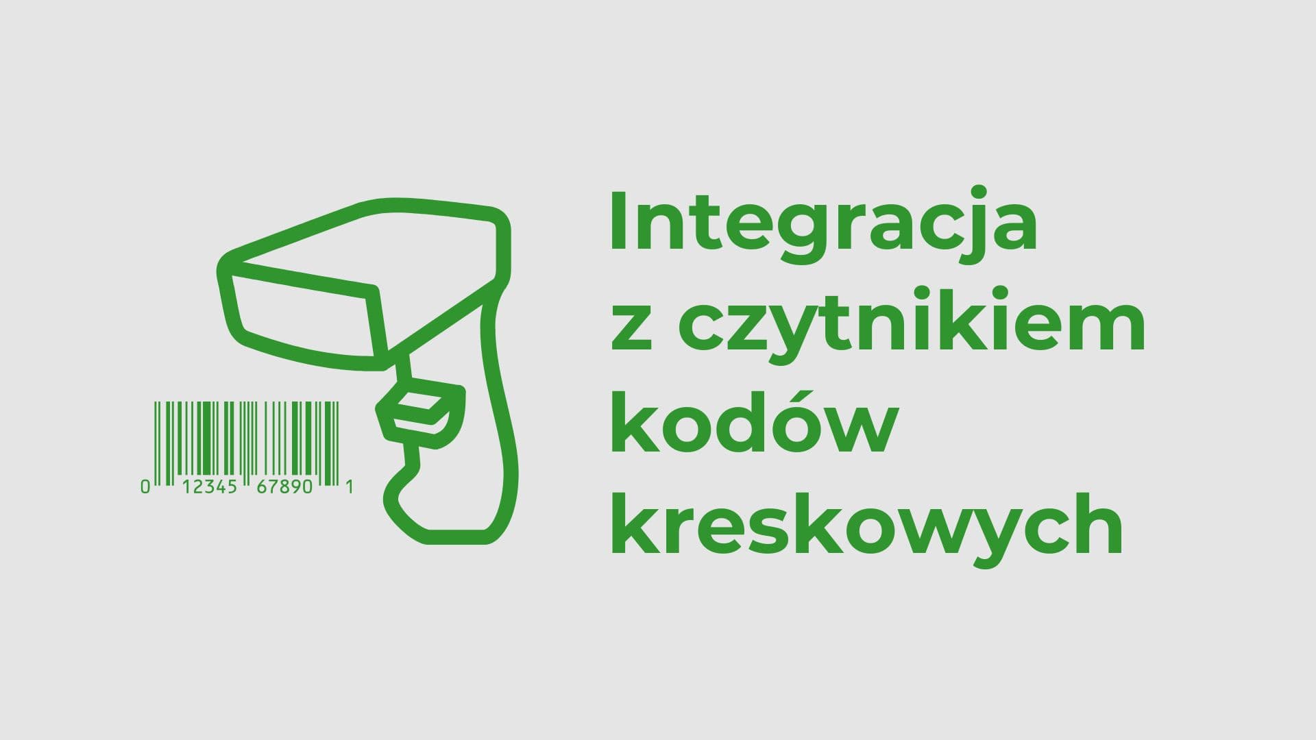 Integracja z czytnikami kodów kreskowych
