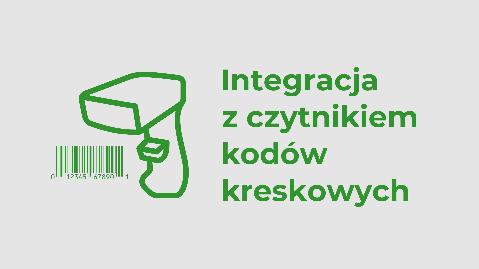 Integracja z czytnikami kodów kreskowych