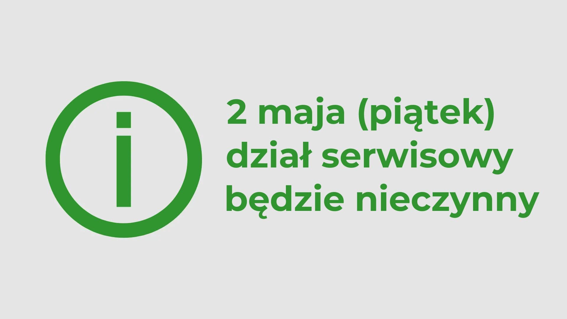 Przerwa w działaniu serwisu